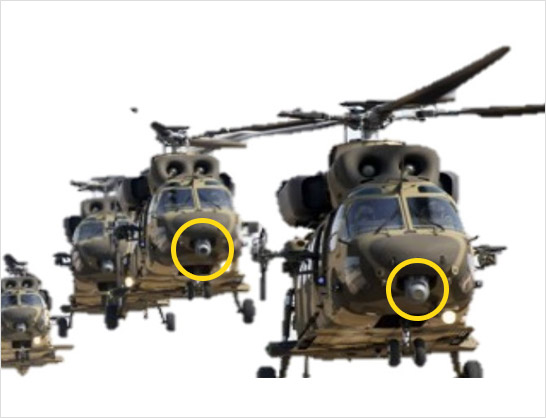 수리온 헬기(KUH)용 전방관측 적외선장비-1 